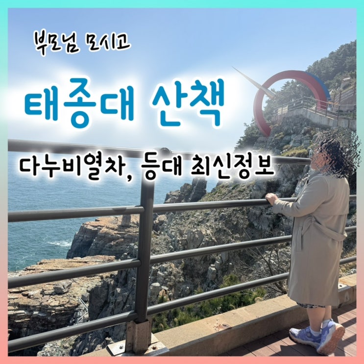  부산 영도 태종대 후기｜부모님 모시고 산책 다녀온 현실 코스 + 다누비열차·유람선 비교