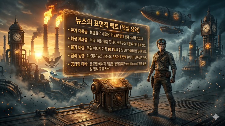  [제목] 멈춰버린 호르무즈, 당신의 집값 '안전핀'이 뽑히고 있다
