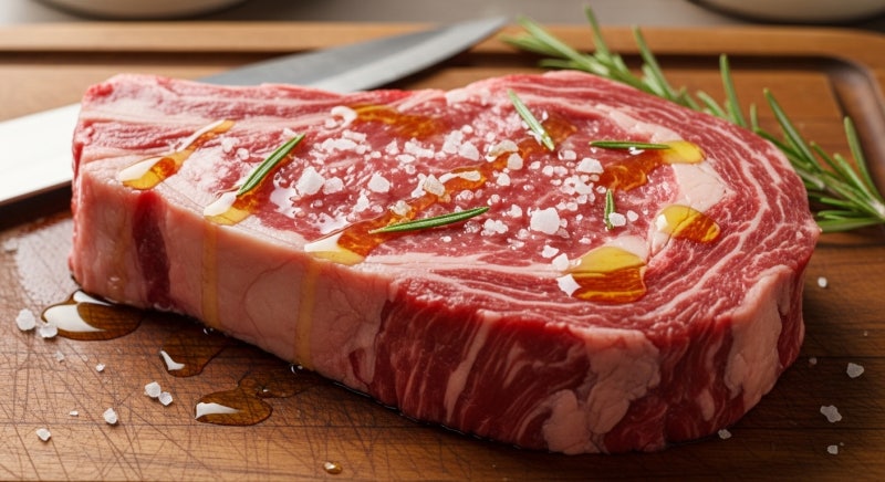 스테이크 집보다 맛있는 에어프라이어 소고기 굽기 비법