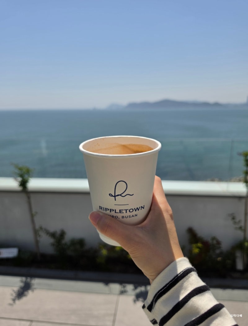 釜山旅遊：海雲臺必訪海景屋頂咖啡廳，Cloud Mipo的Ripple Town Coffee