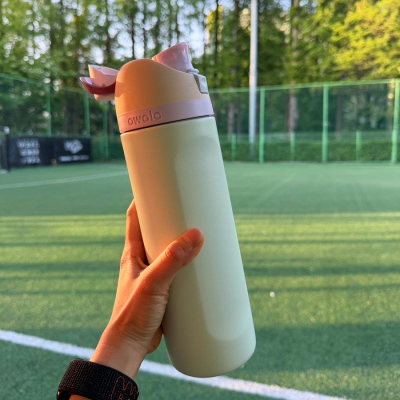상반기 잘산템 pick 오왈라 프리십 710ml 텀블러 코스탈미스트 빨대 일체형 보냉 짱짱 물병 내....