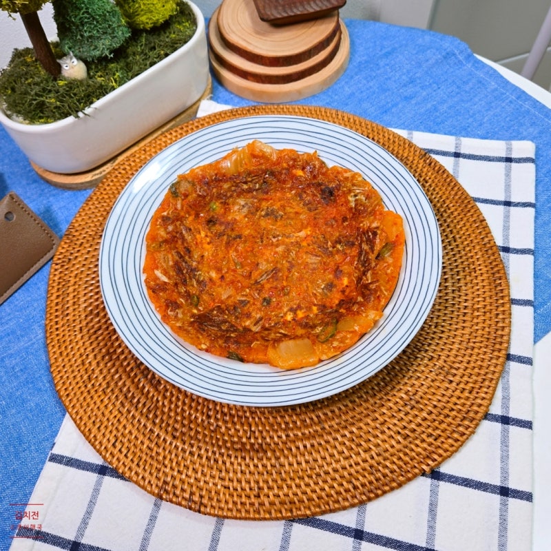 김치전 양념 황금 레시피 바삭한 김치부침개 바삭하게 만드는법