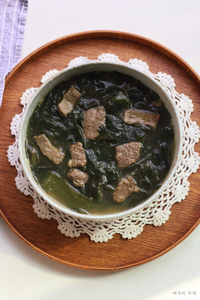 소고기미역국 황금 레시피 국간장 맛있게 끓이는법