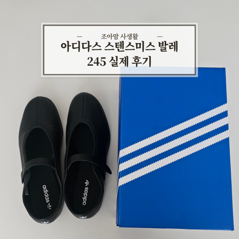 육아맘 데일리 신발 아디다스 스탠스미스 로우 발레 사이즈 245 후기