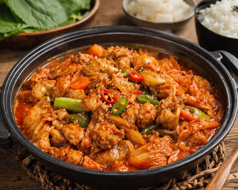묵은지 찜닭 레시피｜단짠에 깊은 김치맛까지 완벽한 집밥