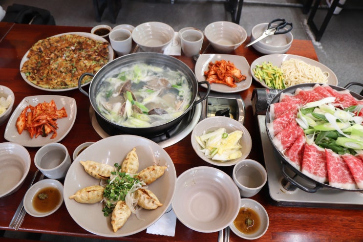  동탄역 맛집, 롯데백화점 동탄 맛집 찾다가 다녀온 우이며녹 백합칼국수 동탄점