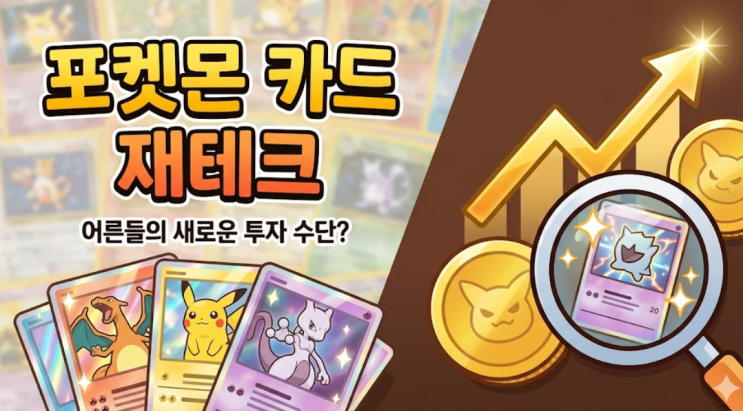  “공짜 카드가 60만원에”...포켓몬 재테크, 어른들의 수단이 되다