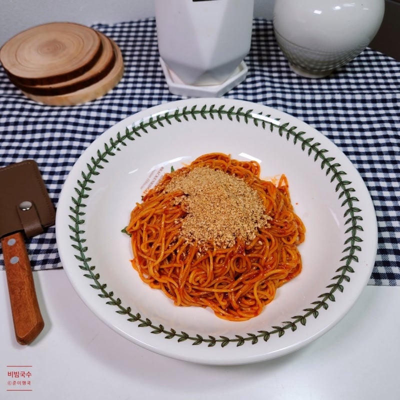 간단 비빔국수 양념장 레시피 백종원 비빔국수 만드는법