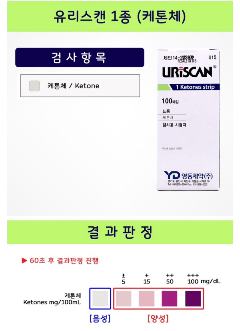 케톤 소변 검사지 사용법, 집에서 확인하는 지방 연소 신호!
