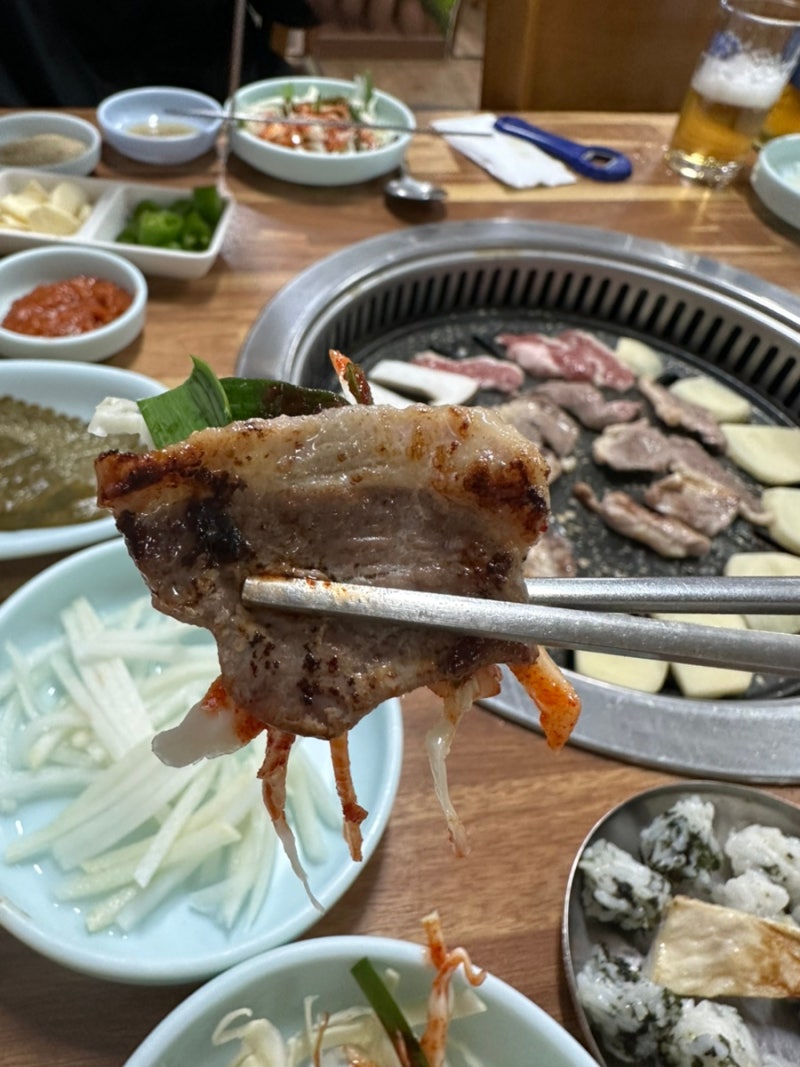 나주 유황오리 전문 오리탕 숯불 오리 구이 장터마당
