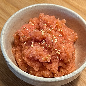 백명란젓 무침 만드는 법 참기름 마늘 넣은 초간단 명란젓 양념 레시피