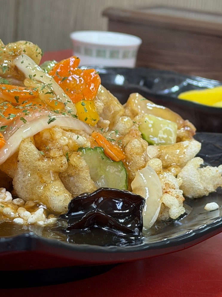  부산 대신동 중국집 청빈 백짬뽕 찹쌀탕수육 주말 저녁 식사하고 온 후기