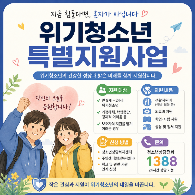 위기청소년 특별지원사업 (2026년)