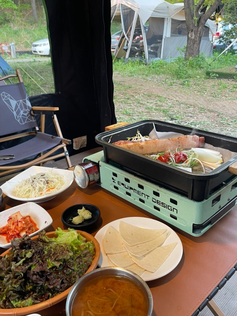 [맛집 후기] 산골항아리바베큐 원당점 | 일산 고양 캠핑분위기 바베큐식당