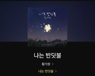 나는 내가 빛나는 별인 줄 알았어요