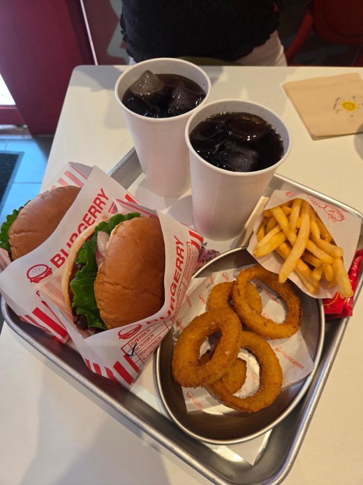  [구파발역 수제버거, 구파발 햄버거 맛집] 육즙 팡팡 터지는 버거리 구파발점 세트 메뉴 후기