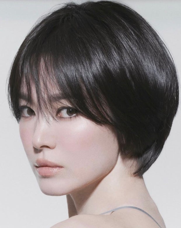 40代50代女性のショートカット、ソン・ヘギョのバランスを真似して失敗する瞬間！典型的な中高年スタイルに変身...