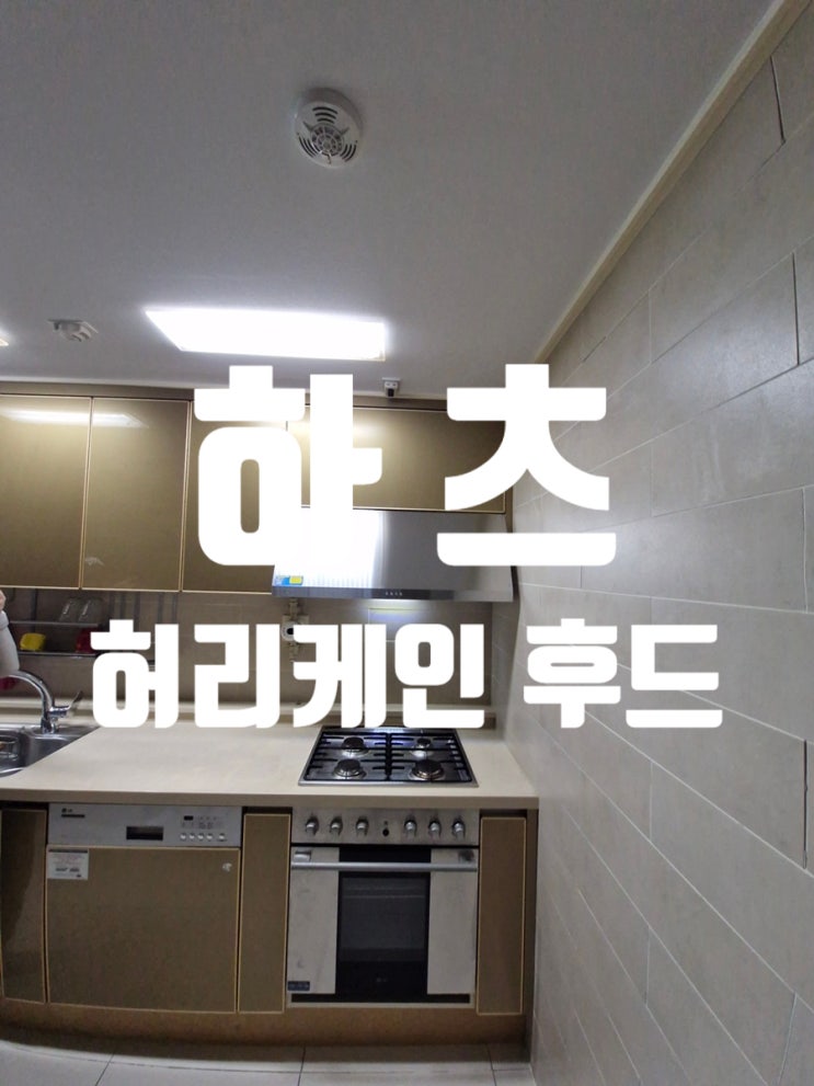  주방하츠 허리케인 후드 선택한 이유 장점 가격