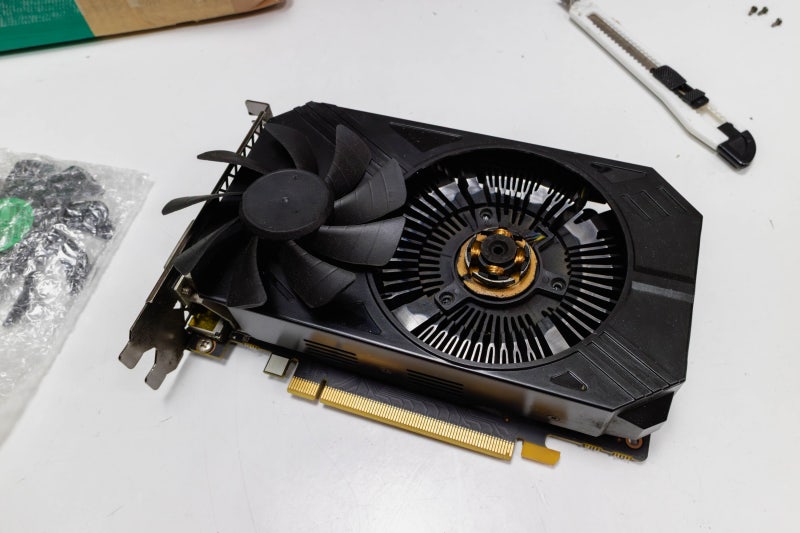 ZOTAC 그래픽카드 팬교체 수리 비용