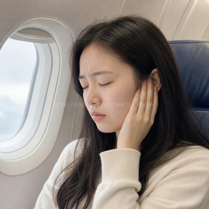 비행기 귀 막힘 해결 방법｜아무리 해도 안 뚫릴 때 효과 있었던 방법
