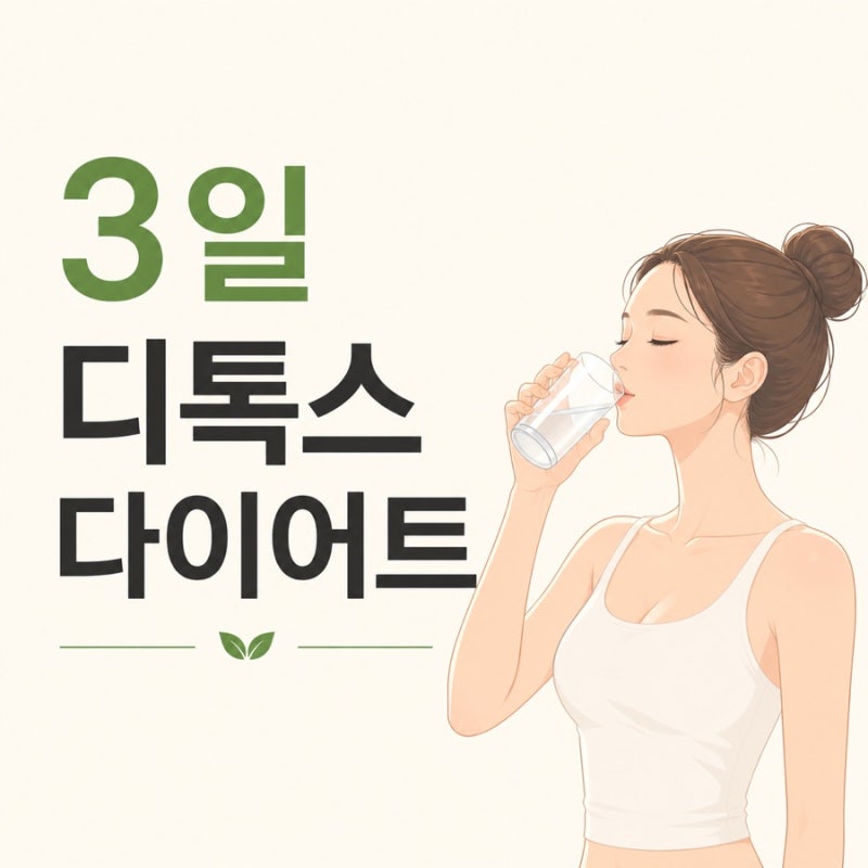 3일 디톡스 다이어트