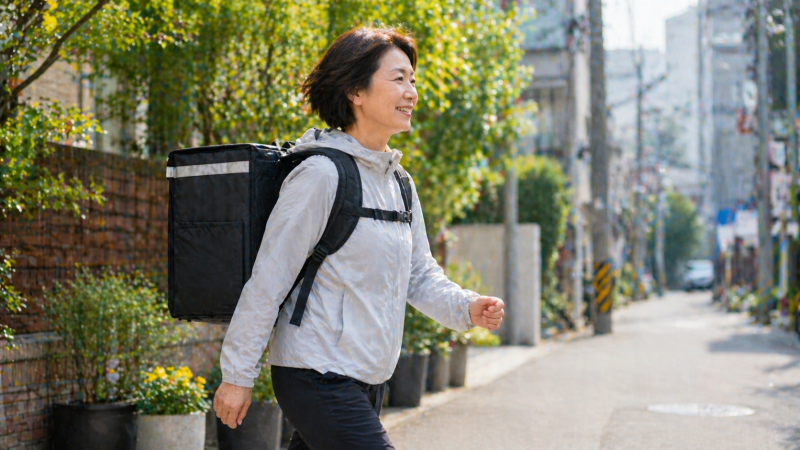 [모집] 내가 원할 때 산책하며 돈 버는 법? 부산 '우리동네 도보배달원' 교육 받고 바로 활동....