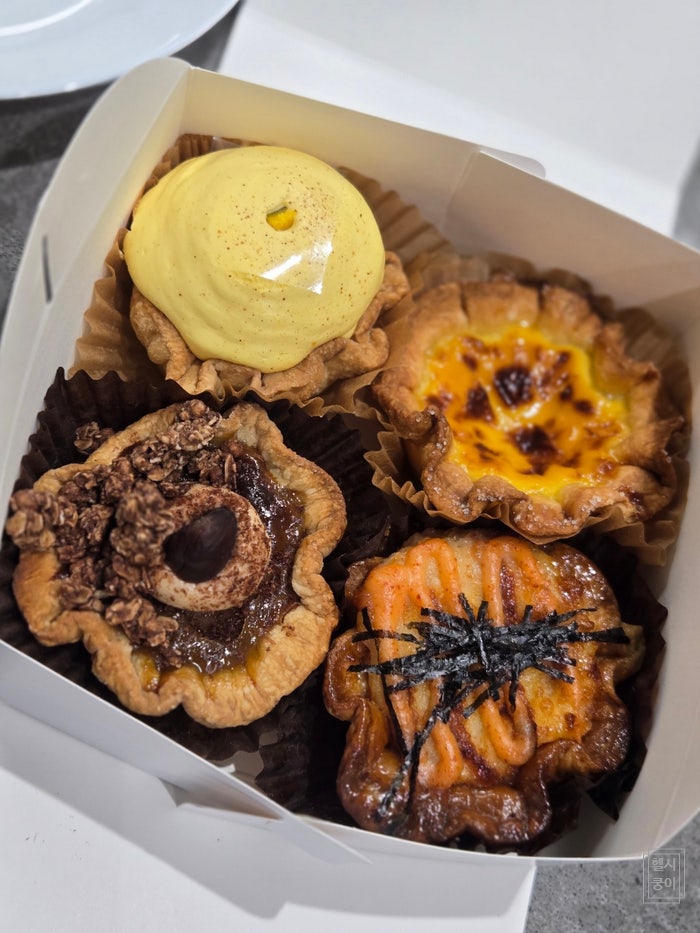 대구 약령시카페 네쥬 타르트 포장 후기｜단면샷 및 맛 후기