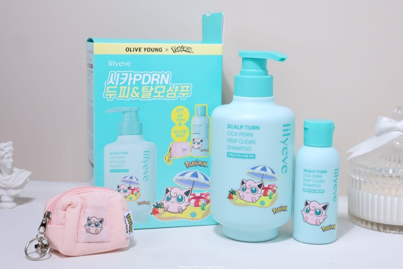 올리브영 x 포켓몬 코리아 릴리이브 스칼프턴 시카 PDRN 딥클린 올영세일 비듬 샴푸 추천