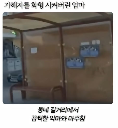  가해자를 화형 시켜버린 엄마