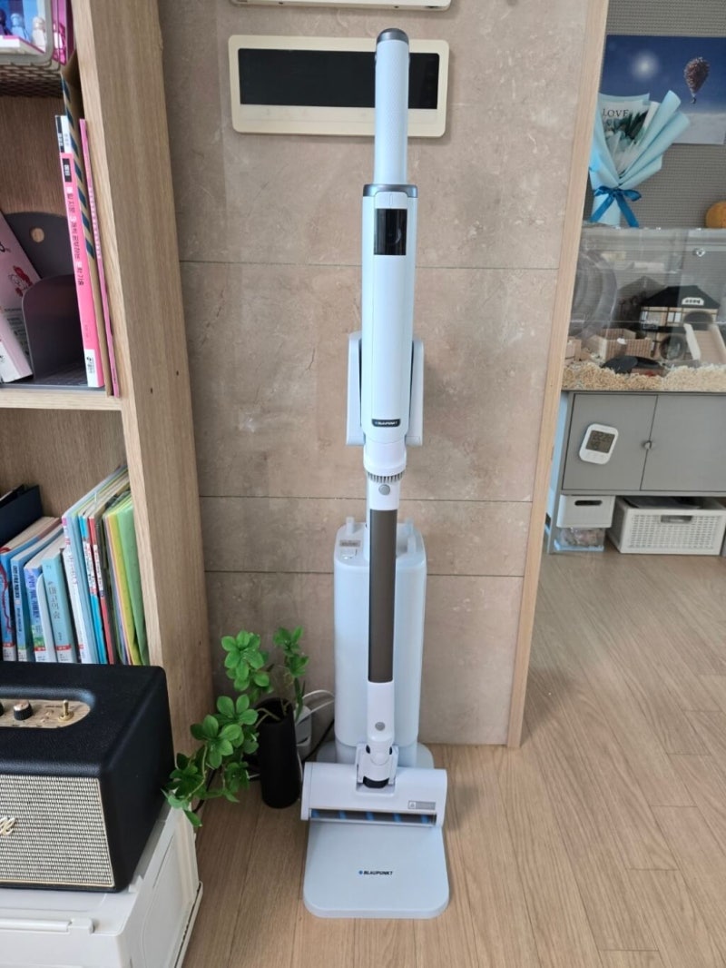 블라우풍트 블루모션 자동 먼지 비움 청소기 내돈내산 후기