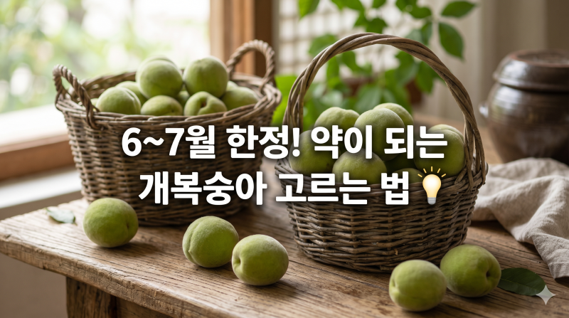 개복숭아액기스 담그는 시기, 먹는법·효능·부작용까지 알아봐요!