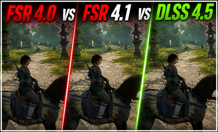  엔비디아 DLSS 4.5, 블라인드 테스트에서 AMD FSR 4.1 압도