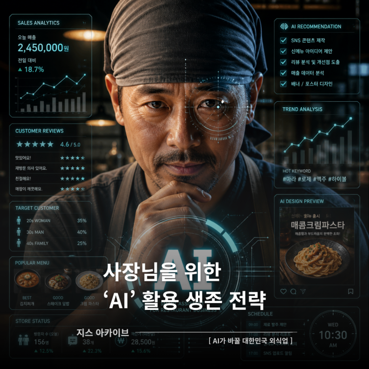  AI가 바꿀 대한민국 외식업 서평｜자영업자 사장님을 위한 AI 활용법
