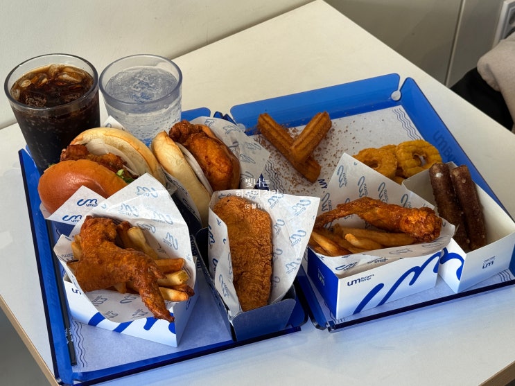 가성비 좋은 신림역 햄버거 맛집 움버거앤윙스