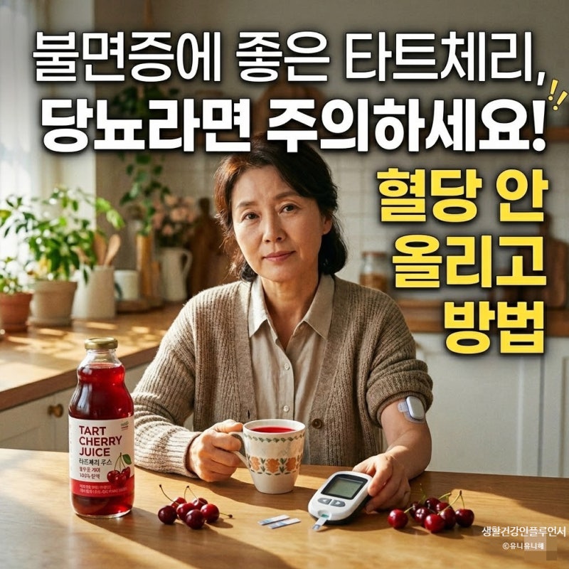 체리 효능 당뇨 환자도 괜찮을까? 타트체리 효능 및 부작용 총정리