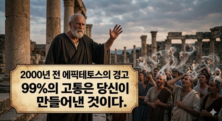 2000년 전 에픽테토스의 경고 | 99%의 고통은 당신이 만들어낸 것이다 (명언 8탄)