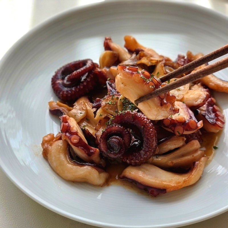 고급진 맛! 문어 버터구이 만드는법 초간단 문어볶음 요리 레시피 맥주안주 간식 야식 추천 ....