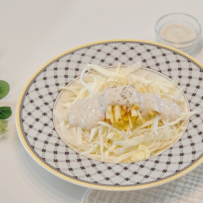 사과 양배추 샐러드 만들기 3배 더 맛있는 요거트 드레싱 다이어트 한끼