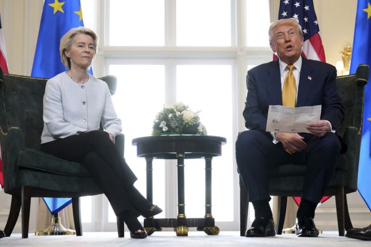  트럼프 대통령, EU 자동차 관세 25% 전격 인상 발표… 글로벌 카오스 시작되나
