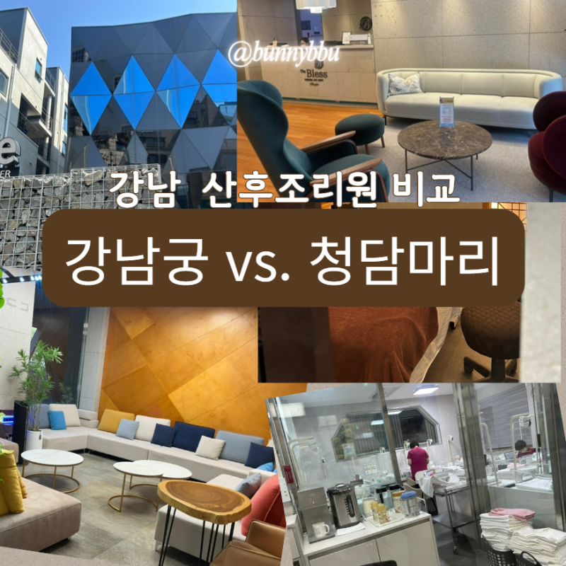 서울 700-1000만원대 산후조리원 비교ㅣ강남 궁 vs.청담마리 상담후기(+얼리버드 할인)