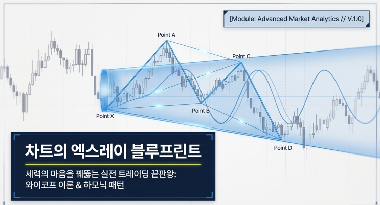  세력의 마음을 꿰뚫는 차트 분석 끝판왕! 와이코프 이론 & 하모닉 패턴 실전 가이드