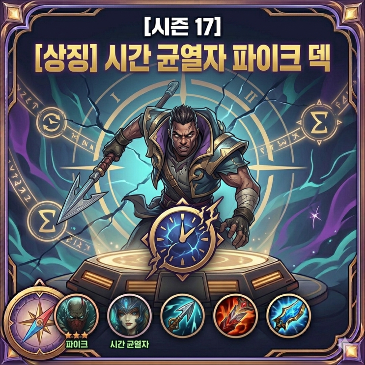 롤토체스 시너지가이드 : 시간 균열자 파이크 덱