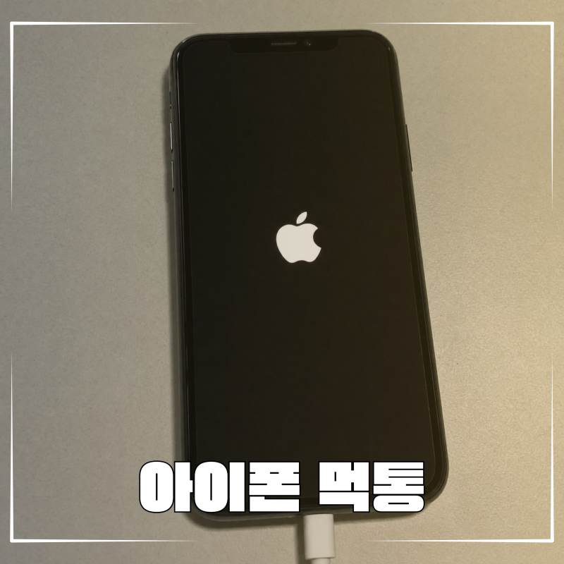 아이폰 터치 안될 때 끄는 법 및 강제 재부팅 하기