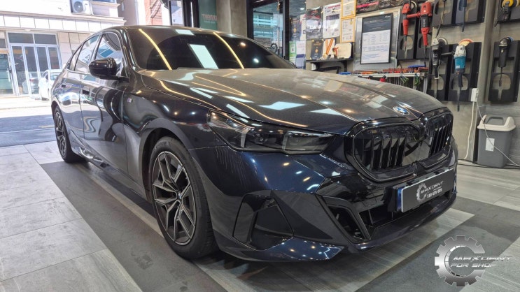  연수구 동춘동 1급 공업사 BMW 접촉사고로 인해 자차보험을 통한 판금도색 수리