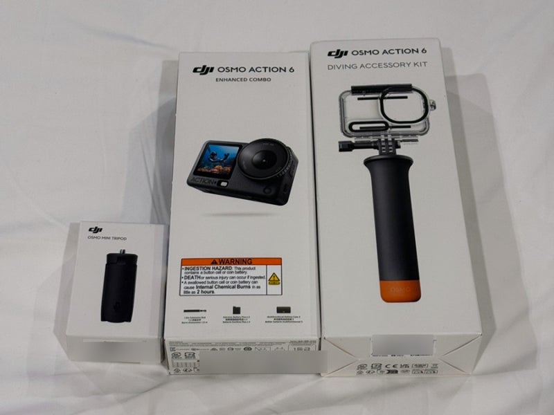 DJI OSMO Action6 강화 콤보 액션캠(오즈모 액션6) 사용후기(구매, 악세사리추천)