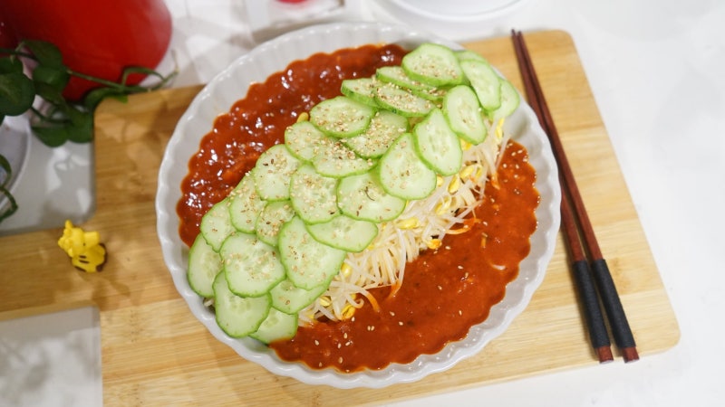 이게 왜 맛있지? 새콤달콤 맛있는 샘킴 초고추장 파스타 김풍 파스타 비빔면 레시피