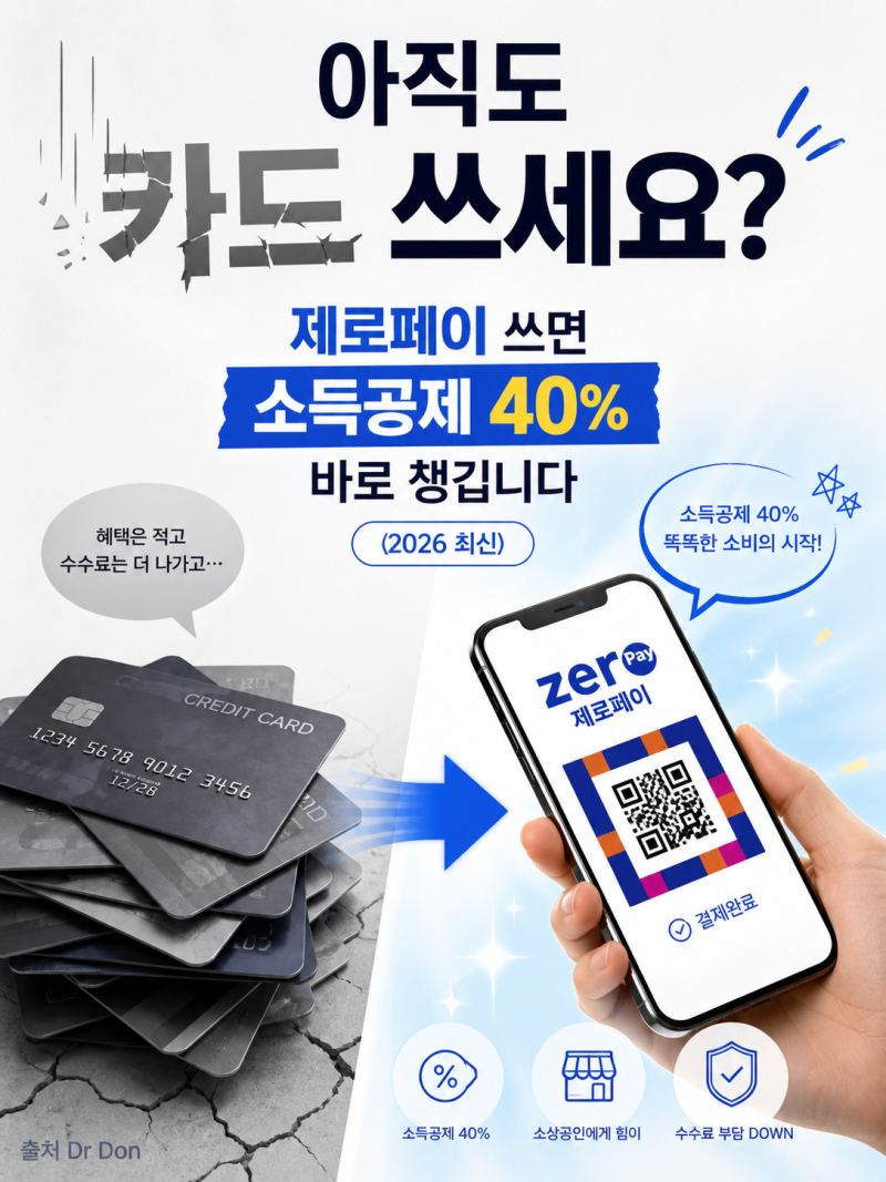'제로페이' 쓰면 소득공제 40% 바로 챙깁니다 (2026 최신) 가맹점 찾기, 사용 방법, 혜택!!