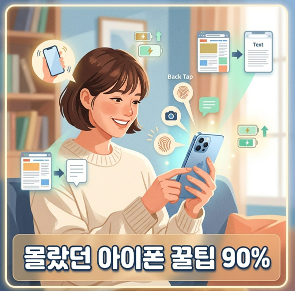 90프로가 모르는 아이폰 숨은 기능 총정리! 모르면 손해인 꿀설정 7가지