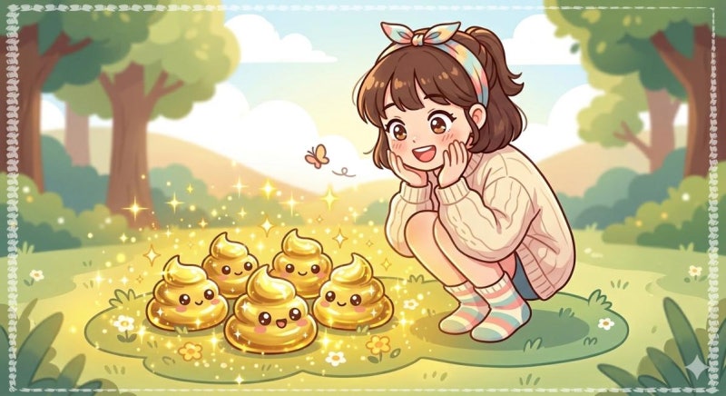똥꿈 똥이 나오는꿈 해몽 변기에 똥이넘치는꿈 길몽 흉몽