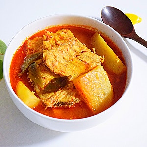 광어매운탕 끓이는법 서더리 매운탕 양념 레시피 광어서더리탕